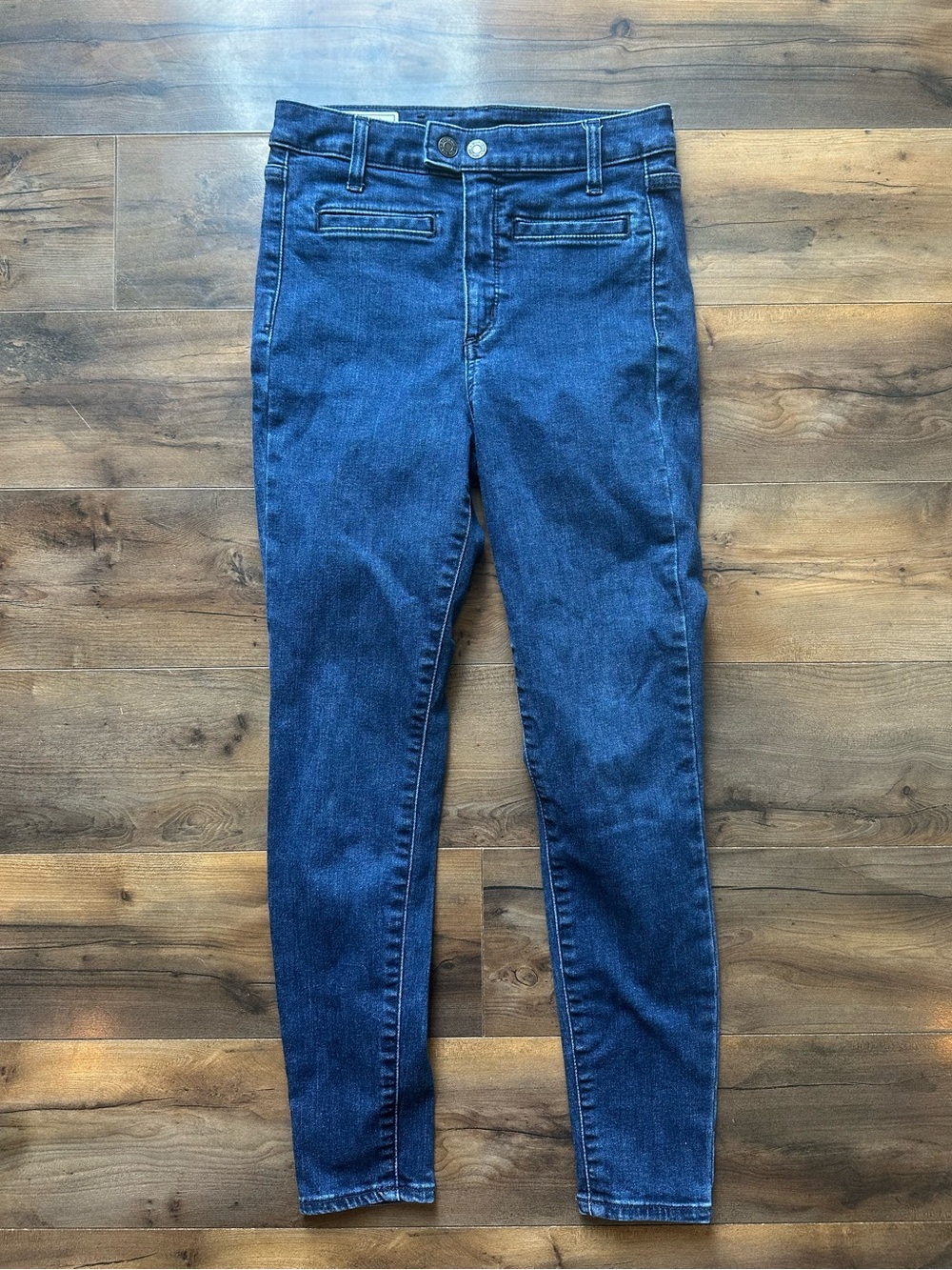 GAP Universal High Rise Jegging Dark Wash Skinny Jeans Size 27/4 Short